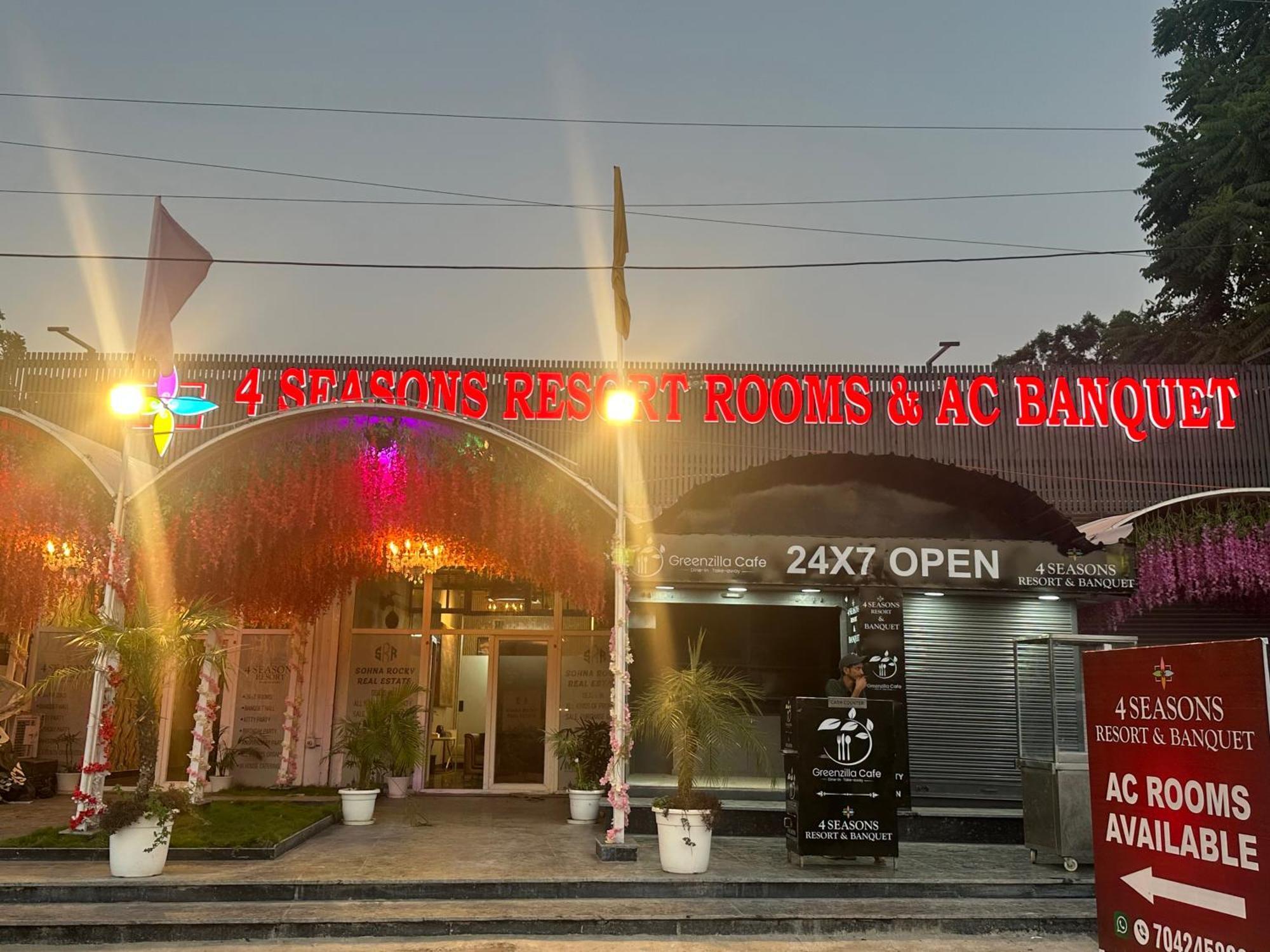 4 Seasons Resort By Jain Residency Sohna Exterior foto